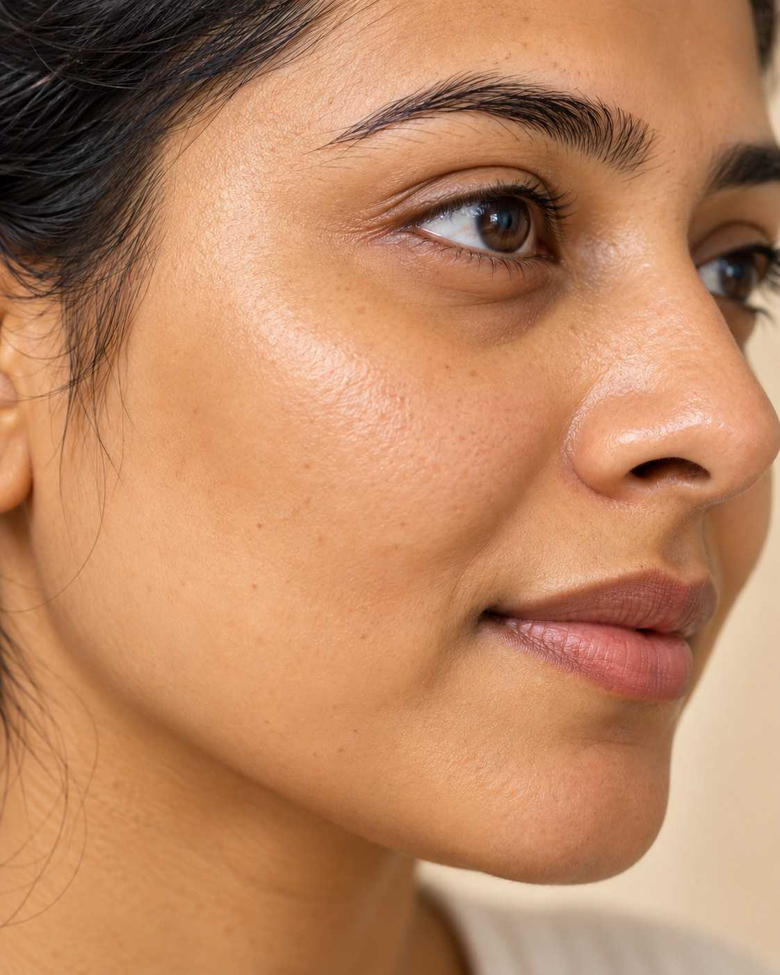 Skin after using The Herbal Company soap